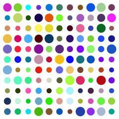 seamless pattern with circles