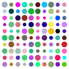 seamless pattern with circles