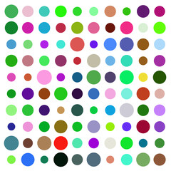 seamless pattern with circles