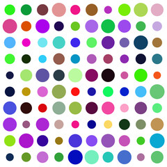 seamless pattern with circles