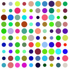 seamless pattern with circles