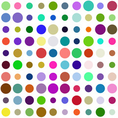 seamless pattern with circles