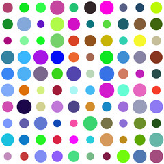 seamless pattern with circles