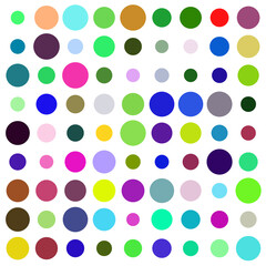 seamless pattern with circles