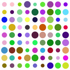 seamless pattern with circles