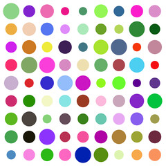 seamless pattern with circles