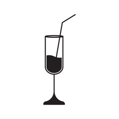 cocktail icon vector