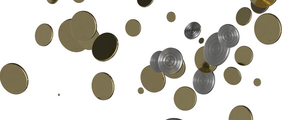 Glittering gold  confetti png. Glittering gold