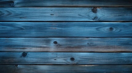 blue old wood background