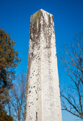 Obelisk Monument in Sugar Grove, Pennsylvania