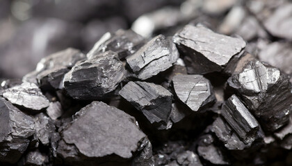 Black coal fossil fuel