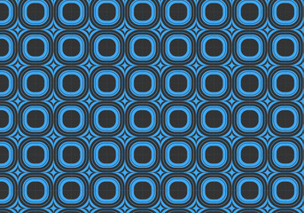 seamless pattern design with geometric shapes, pattern vector for wallpaper or banner background, blue and grey