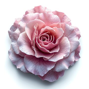 Rose Pastel Pink, White Background, Illustrations Images