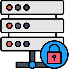 Locked Data Icon