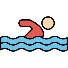Swimming Icon