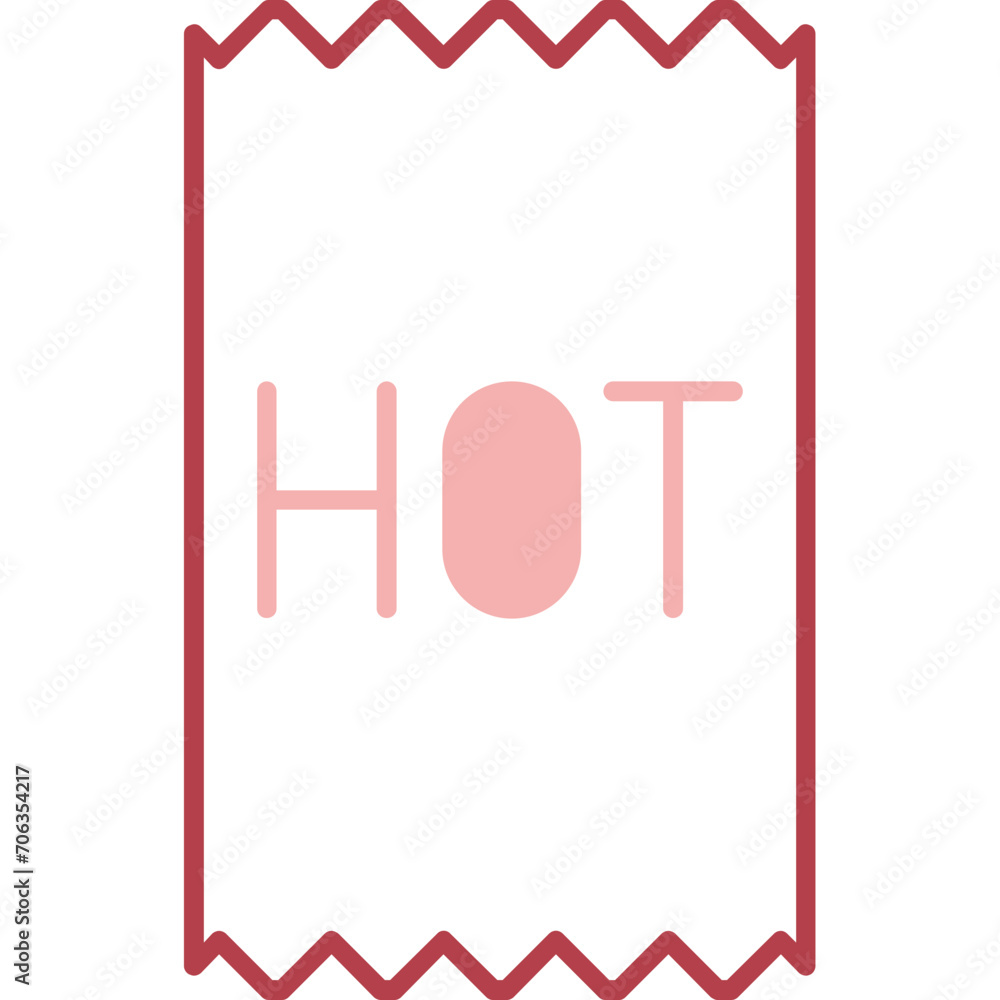 Canvas Prints Hot Icon