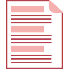 Obraz premium Report Icon