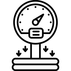 Pressure Sensor Icon