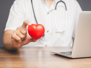 Professional cardiologist offering care and diagnosis for heart conditions.