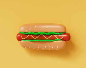 미국식 핫도그 American Hot dog