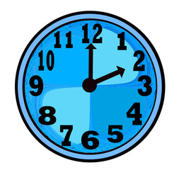 Uhr Freisteller ,Zeit Umstellung, Winterzeit, Sommerzeit