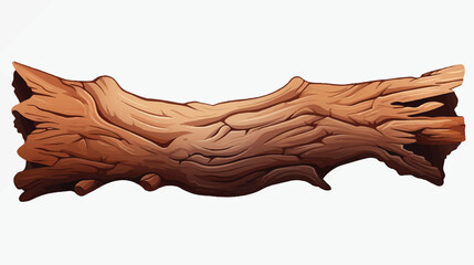 Tree bark illustration vector - obrazy, fototapety, plakaty