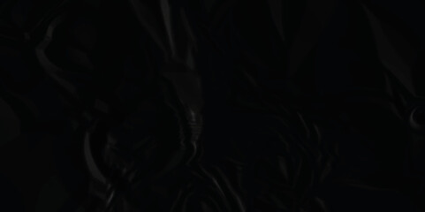 Dark black crumpled paper texture background. black crumpled and top view textures can be used for background of text or any contents.	
