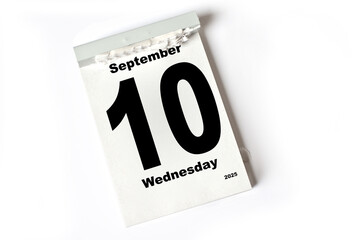 10  . September 2025