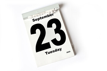  23 . September 2025