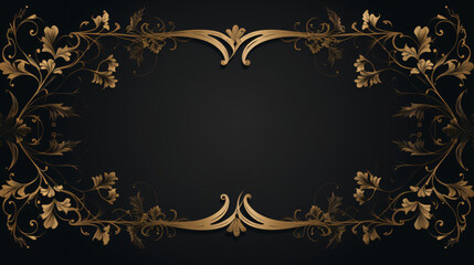 Dark gothic frame