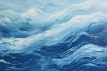 Abstract water ocean wave, indigo, royal blue, navy texture