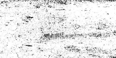 Dust overlay distress grungy effect paint. Black and white grunge seamless texture. Dust and scratches grain texture on white and black background.	