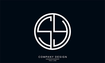 SY, YS, Abstract Letters Logo Monogram