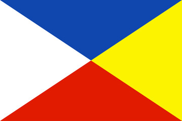 Fototapeta premium Flag of the Mayan People