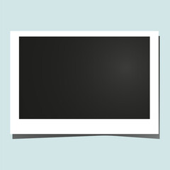 Rectangular photo frame line icon. Snapshot, memory, camera, film, album, frame, lens. Vector icon for business and advertising