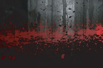 Red color abstract dirty grunge background