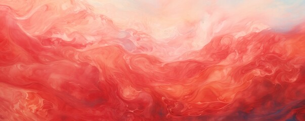Abstract water ocean wave, ruby, crimson, scarlet texture - obrazy, fototapety, plakaty