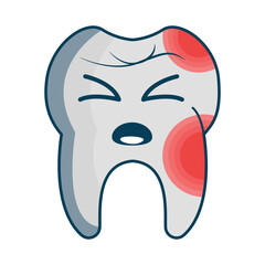 toothache illustration