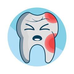 toothache illustration