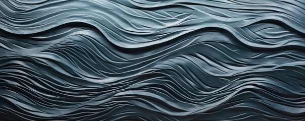 Abstract water ocean wave, slate, steel, pewter texture