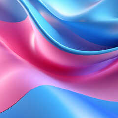 The 3D Pink and Blue Digital Abstract Background is a mesmerizing visual feast that seamlessly blends art and technology. This captivating backdrop transports viewers into a surreal realm of creativit