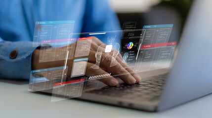 Concept of Artificial intelligence, AI robot, brain, idea, business futuristic technology transformation, prompt for generates, metaverse, network, bigdata, chat bot with ai technology development