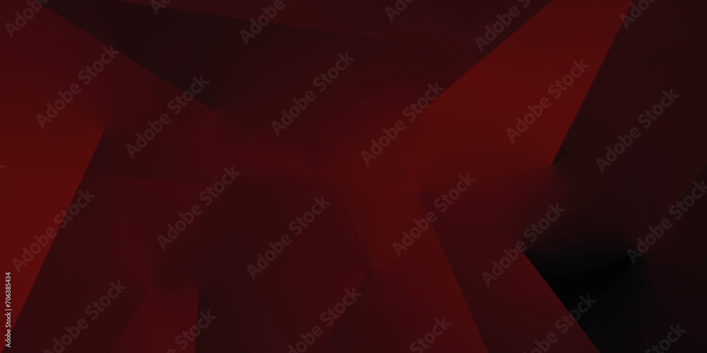 Wall mural abstract red background with lines. red color abstract modern luxury background for design. geometri