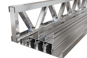 Steel constructions used in the construction of light steel houses