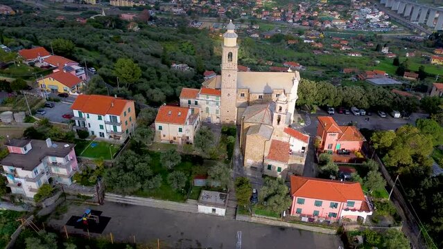 Poggi, a village in the hinterland of Liguria
