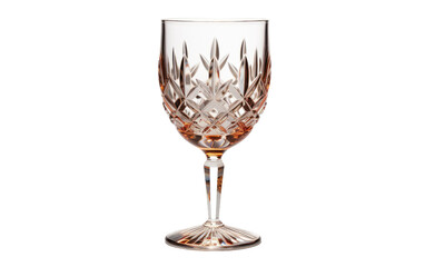 Unveiling the Beauty of Wine through Clear Glass Brilliance on White or PNG Transparent Background