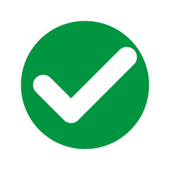 Checkmark confirmation line icon. Agreement, evidence, fact, truth, answer, statement, agreement, confirm. Vector icon for business and advertising