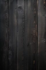 Black wooden boards with texture as background