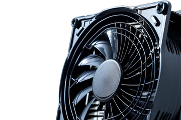 System Cooling Fan isolated on transparent background