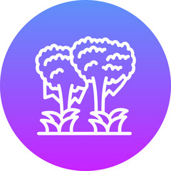 Jungle Landscape Icon